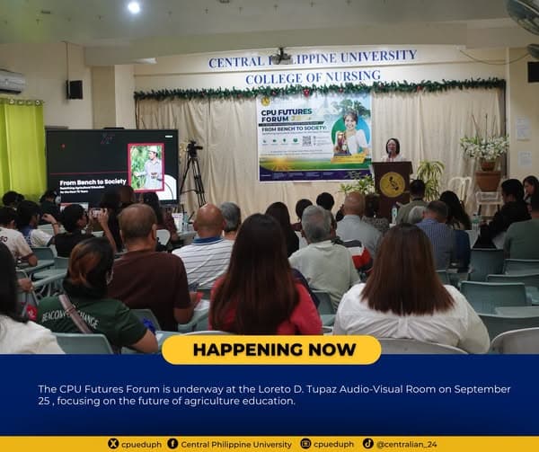 𝐇𝐀𝐏𝐏𝐄𝐍𝐈𝐍𝐆 𝐍𝐎𝐖: The CPU Futures Forum is underway...