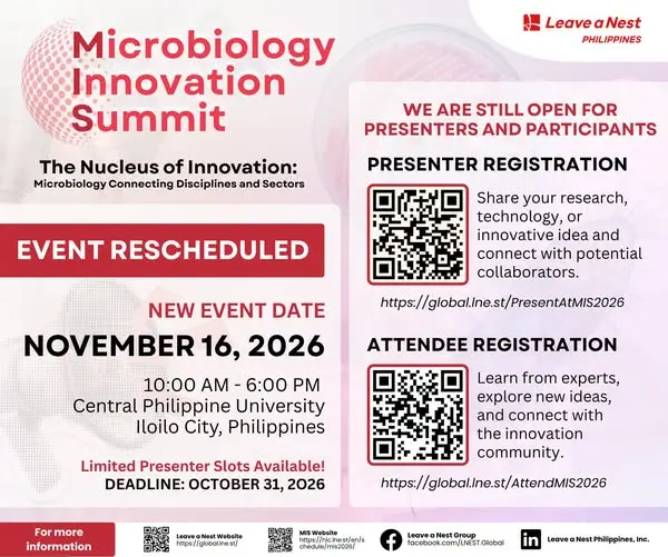 # Important Announcement: Schedule Update for the Microbiology Innovation Summit 2026