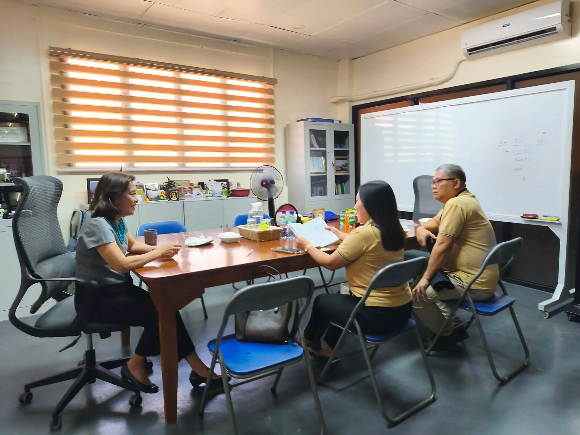Memorandum of Agreement between CPU and the Bureau of Plant Industry – Guimaras National Crop Research, Development, and Production Support Center, located in San Miguel, Jordan, Guimaras, to collaborate on the research study entitled: “Utilization of Waste-to-Energy Conversion: Effects of Additive Proportions on the Fuel Properties of Briquettes from Carbonized Mango Husk.