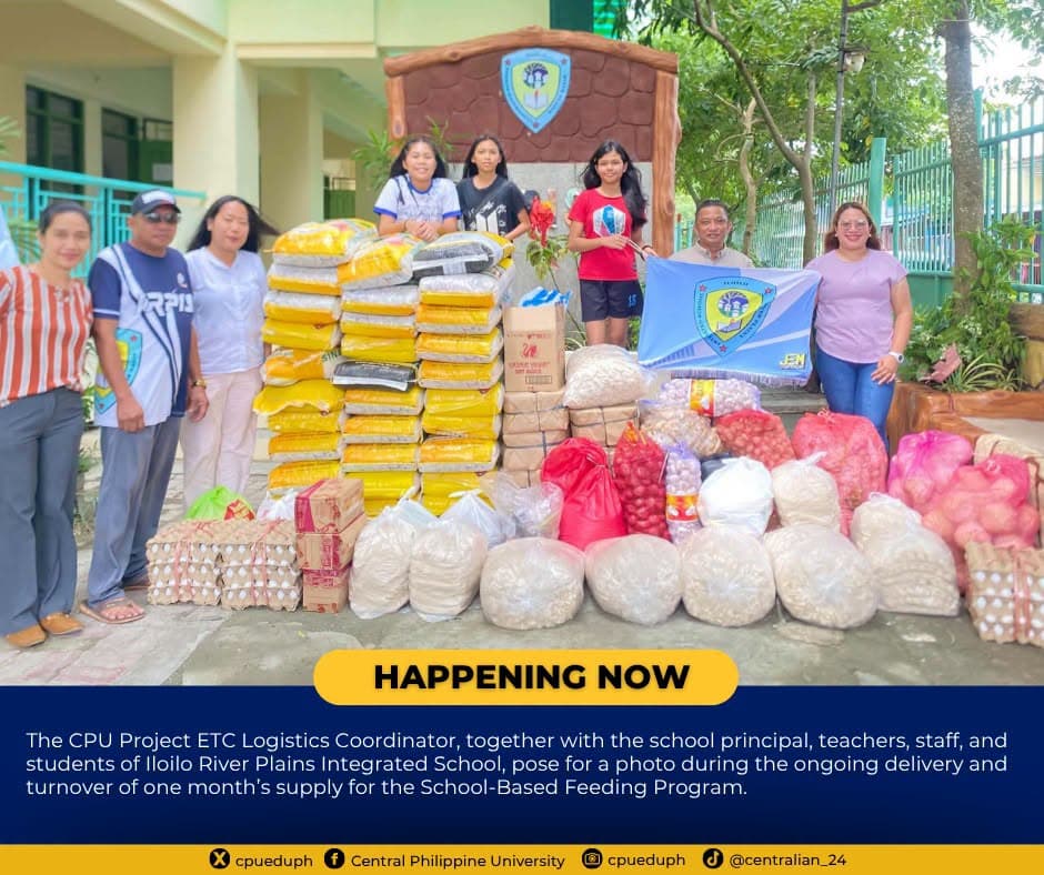 HAPPENING NOW! The CPU Project ETC Logistics Coordinator...