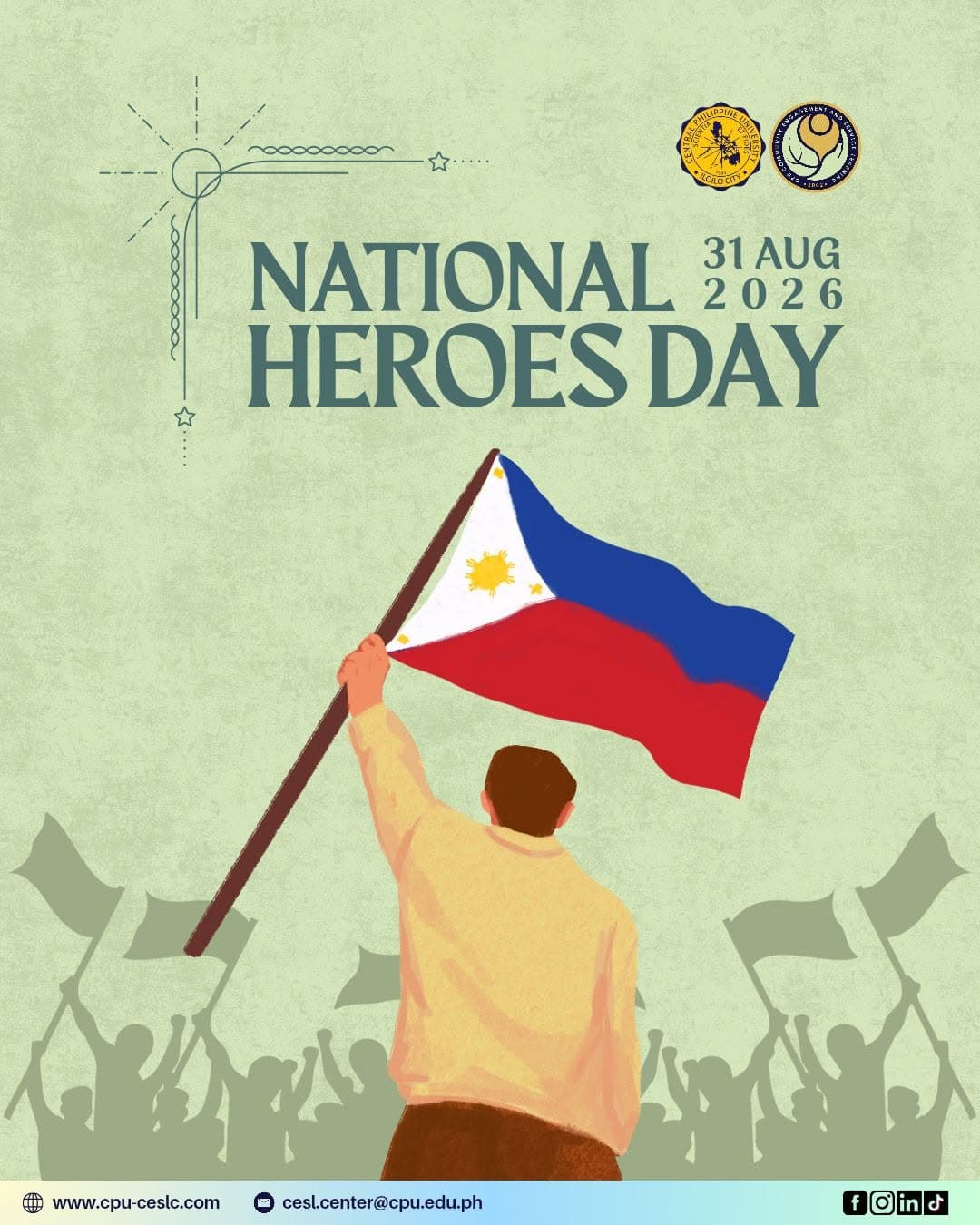 Today, we celebrate the Filipinos who bravely fought for our country...