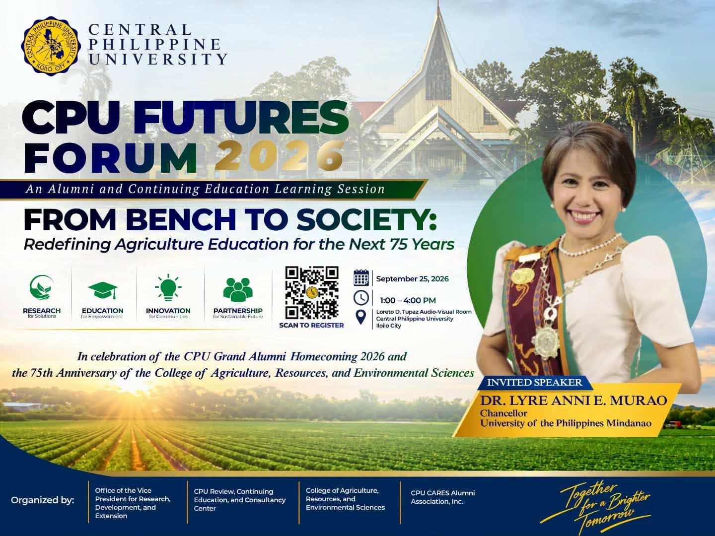 CPU Futures Forum 2026: Shaping the Future of Agricultural Education