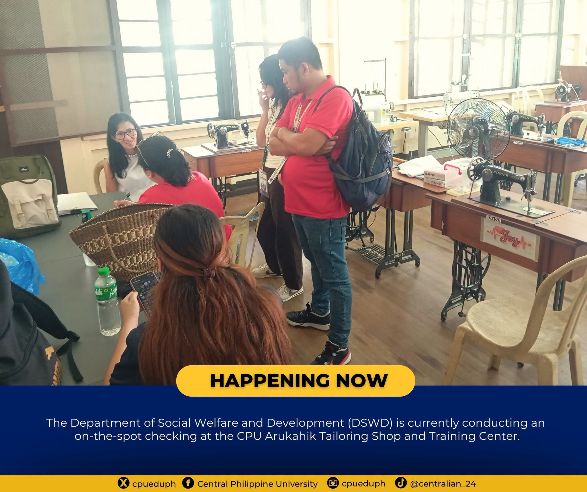 𝐇𝐀𝐏𝐏𝐄𝐍𝐈𝐍𝐆 𝐍𝐎𝐖: The Department of Social Welfare and Development (DSWD) is currently conducting...
